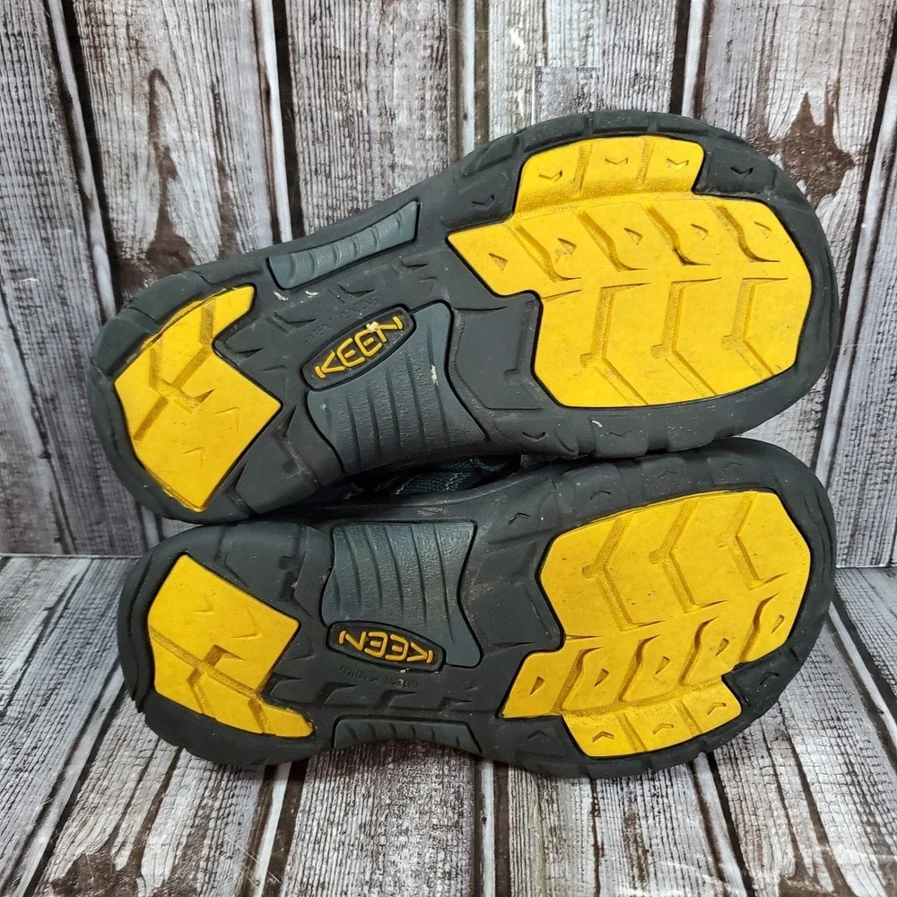 KEEN Youth Newport H2 Waterproof Sandals Green Blue Hiking Shoes 1006557 Size 3